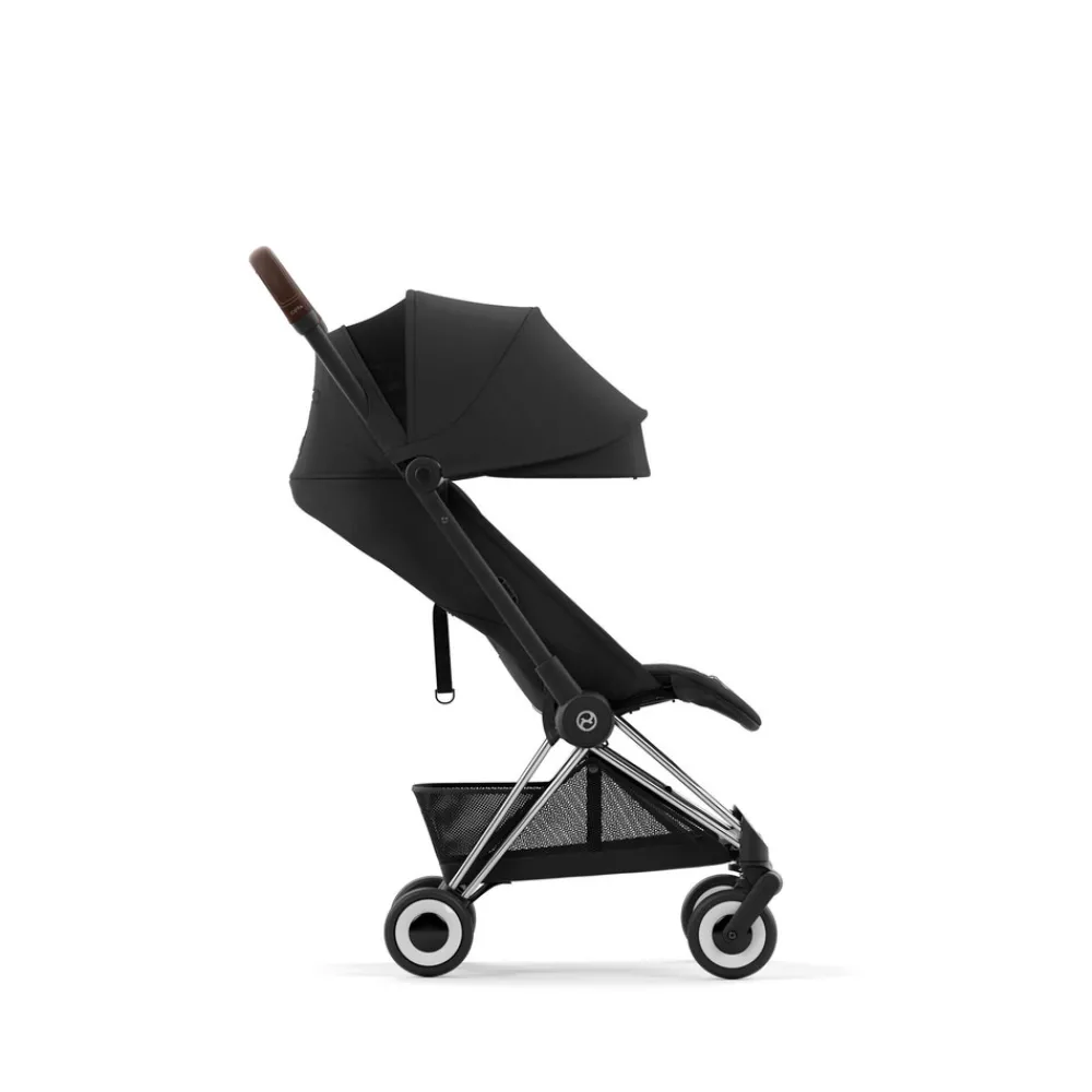 Cybex Coya - Chrome Dark Brown Sepia Black- Rejseklapvogne