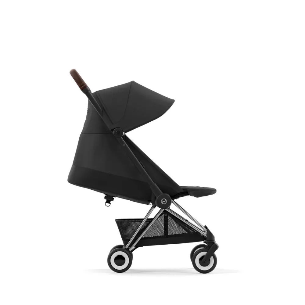 Cybex Coya - Chrome Dark Brown Sepia Black- Rejseklapvogne