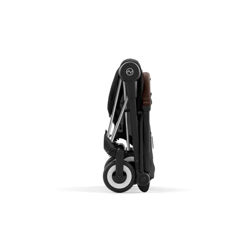 Cybex Coya - Chrome Dark Brown Sepia Black- Rejseklapvogne