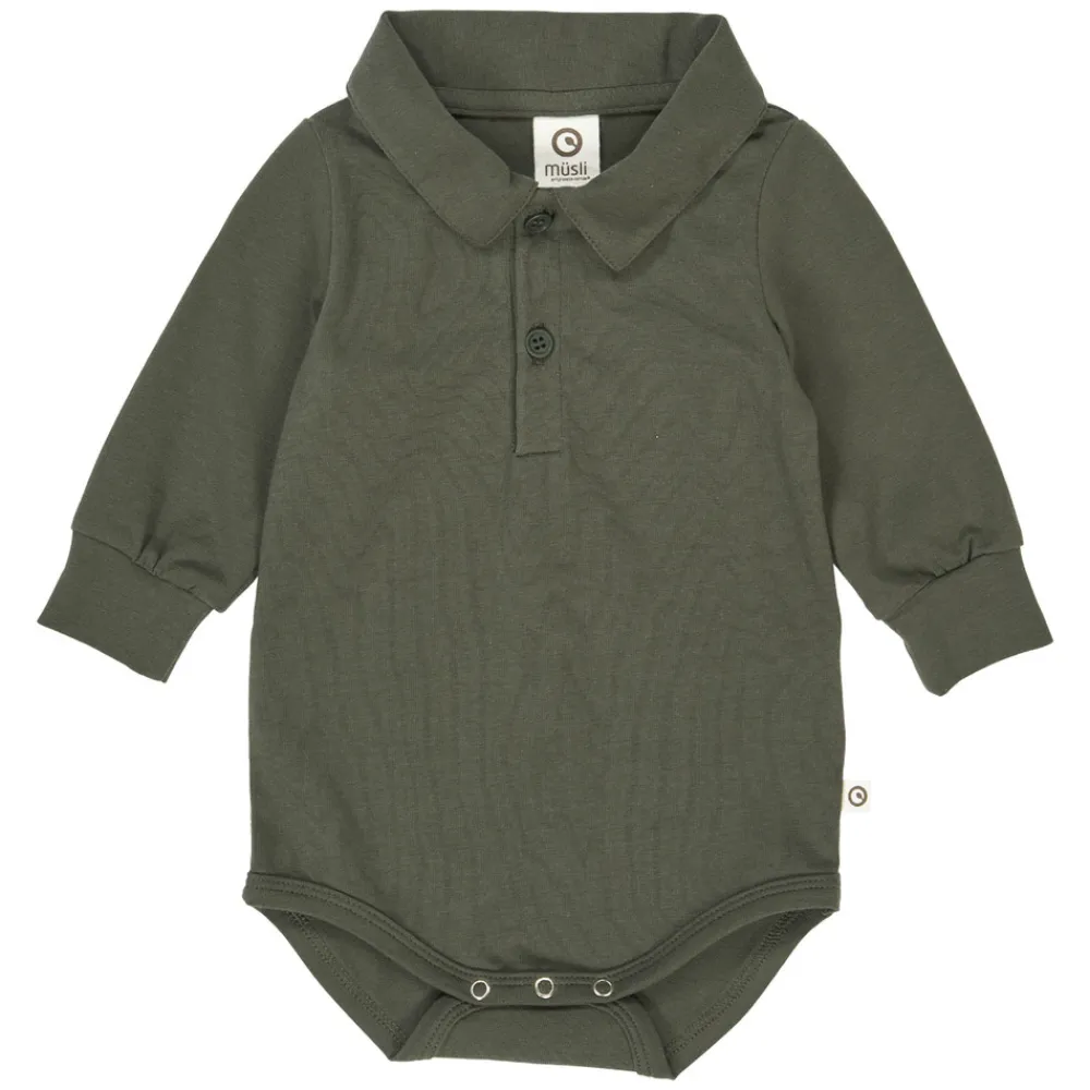 Müsli Cozy Me Skjorte Body - 019040401- Bodystocking Langærmet