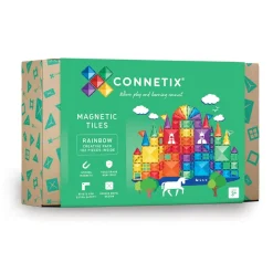 CONNETIX Creative Pack - magnetsæt 102 dele - rainbow- Magnetlegesæt