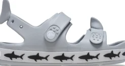 CROCS Crocband Cruiser Shark Sandal - LIGHT GREY- Sandaler Med Åben Tå