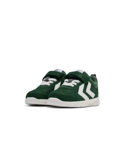 hummel Crosslite infant sneakers - Dark green- Sneakers Med Velcro
