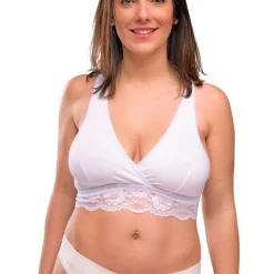 Carriwell Crossover sove & ammeBh hvid xl- Amme Bh'Er