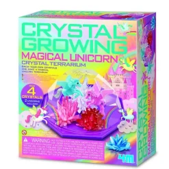 4M Crystal Growing / Unicorn Crystal Terrarium- Eksperimenter