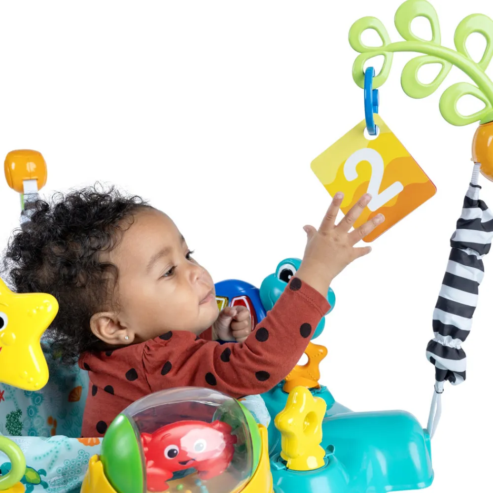 Baby Einstein Curiosity Cove 2i-en Hoppelegetøj & aktivitetsbord- Gåvogne & Aktivitetsborde