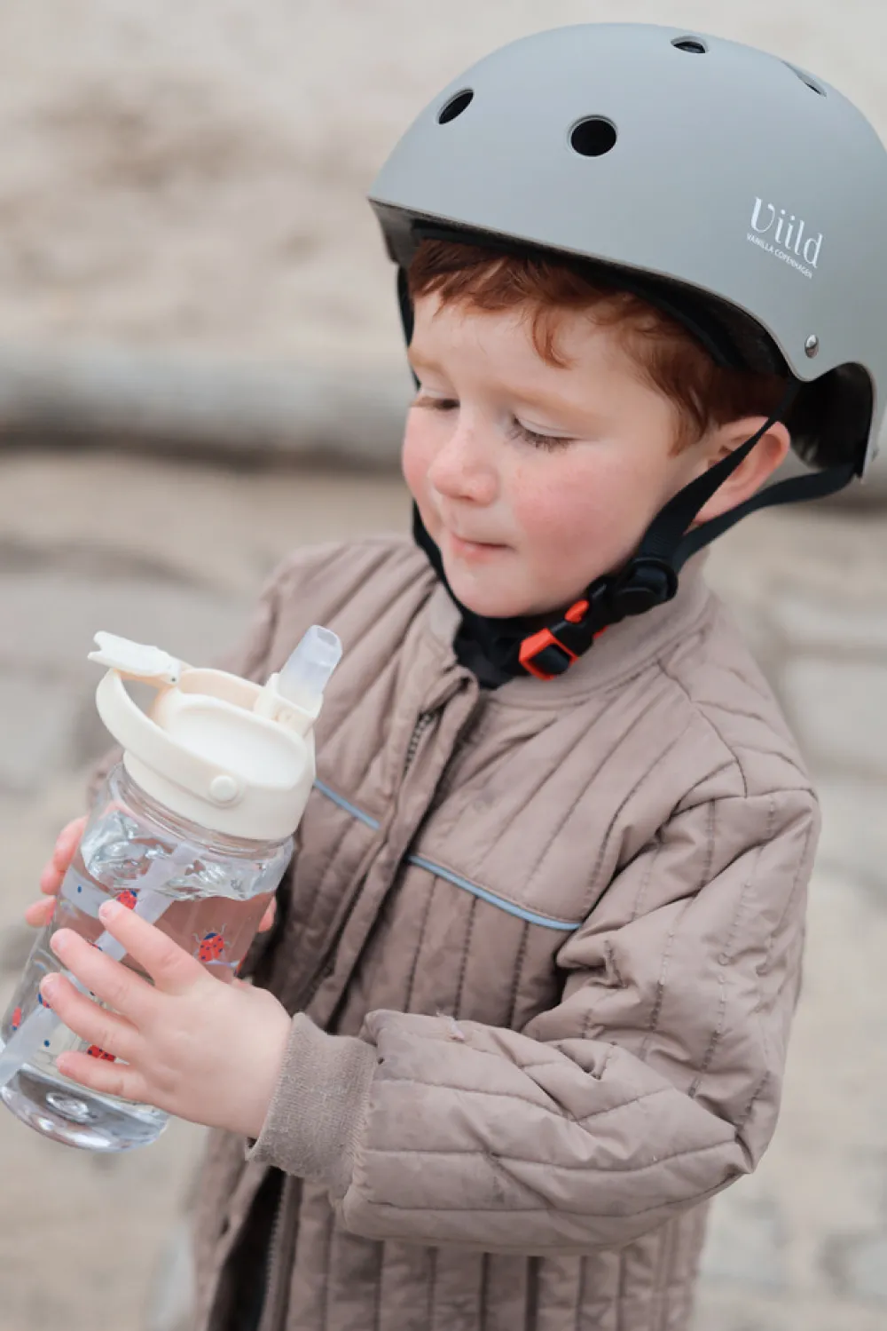 Vanilla COPENHAGEN Cykelhjelm - Cozy Grey - M- Cykelhjelme & Tilbehør|Cykelstole & Hjelme