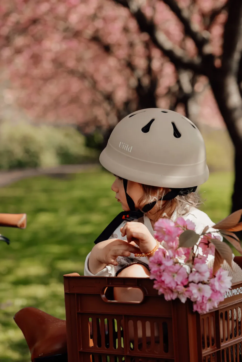 Vanilla COPENHAGEN Cykelhjelm - Oak Beige str. S- Cykelhjelme & Tilbehør|Cykelstole & Hjelme
