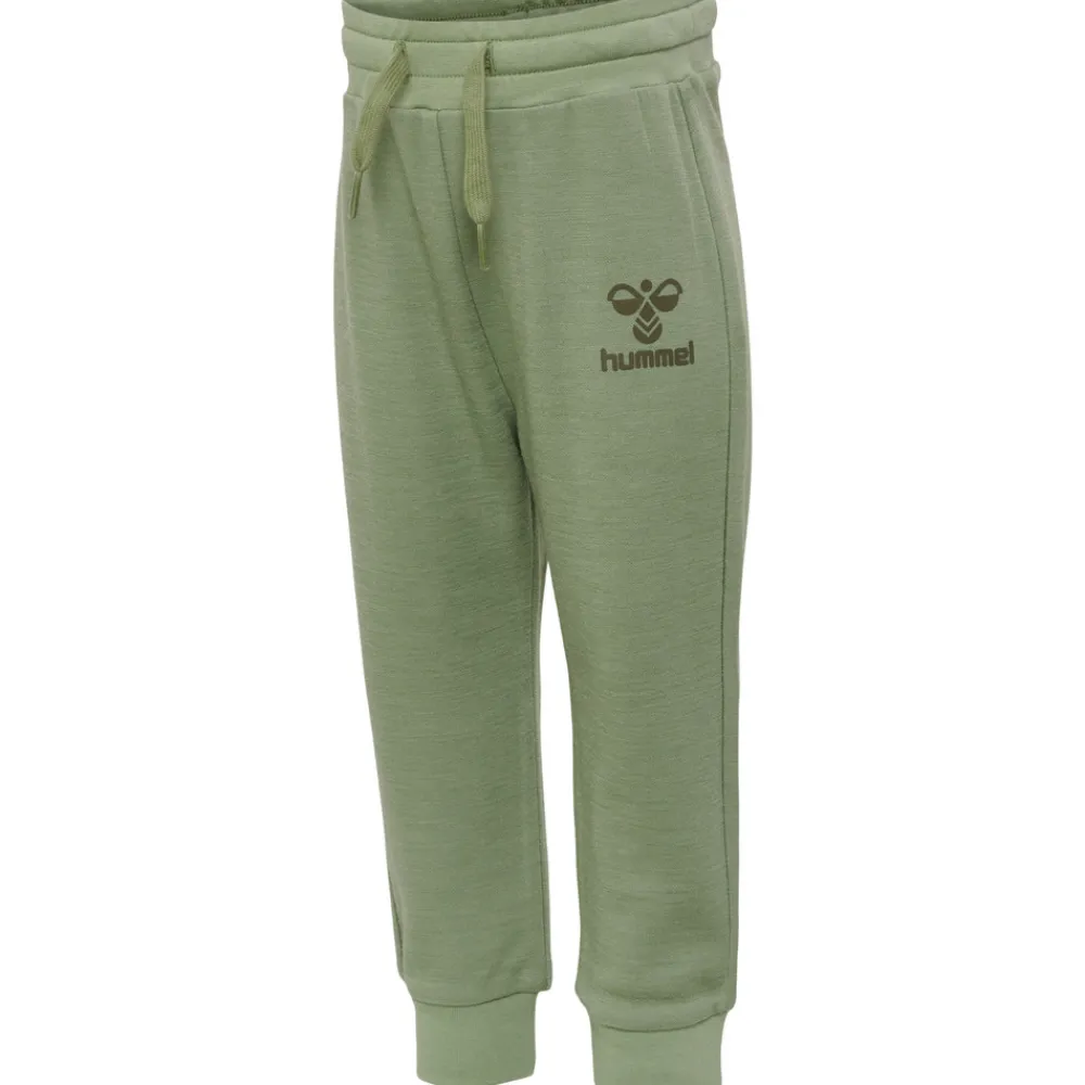 hummel Dallas bukser - OIL GREEN- Uldunderdele|Bukser