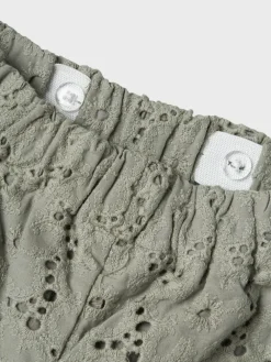 Lil' Atelier Dally brede bukser - FOREST FOG- Bukser