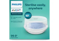 Philips Avent Dampsterilisator t/mikrobølge- Tilberedning & Rengøring|Sutteflasker