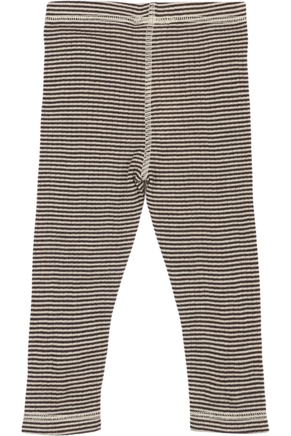 PETIT PIAO Dante Uld Leggings - Coffee Bean/Dark Off White- Uldunderdele|Leggings