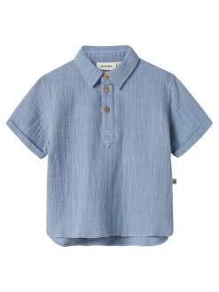 Lil' Atelier Dawson ss løs skjorte - TROPOSPHER- Skjorter