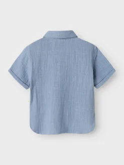 Lil' Atelier Dawson ss løs skjorte - TROPOSPHER- Skjorter