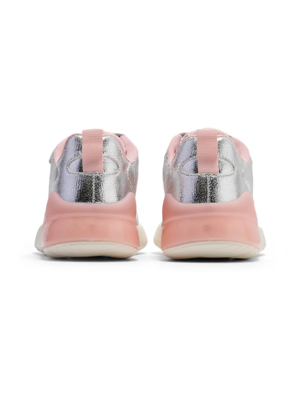 hummel Daylight glitter JR - Silver- Sneakers Med Blink|Sneakers Med Lys