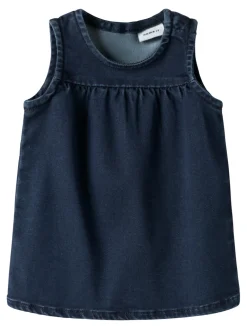 NAME IT Denim Spencer - Dark Blue Denim- Kjoler