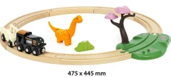 Brio Dinosaur Cirkel togsæt - FSC®- Togbaner & Tog