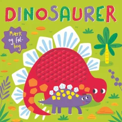 Alvilda Dinosaurer Mærk Og Føl-Bog- Røre- & Følebøger