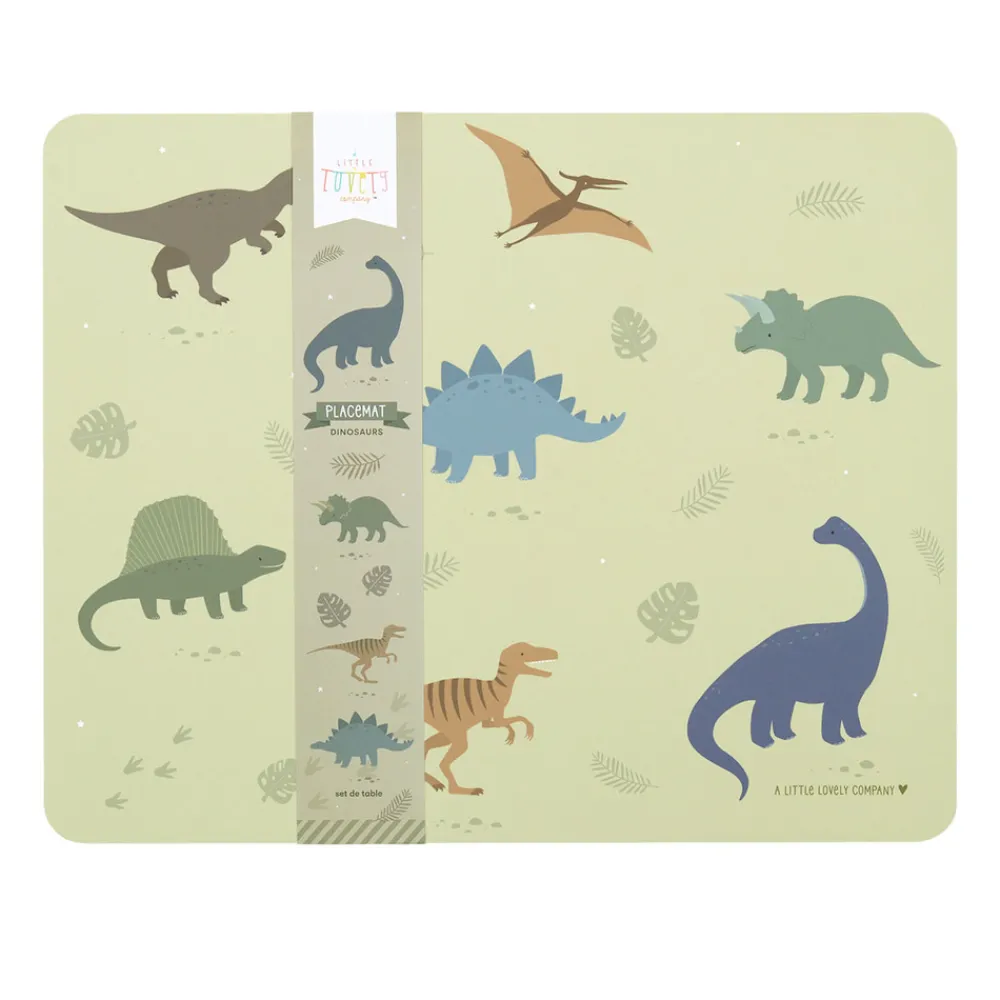 A Little Lovely Company Dækkeserviet Dino- Service