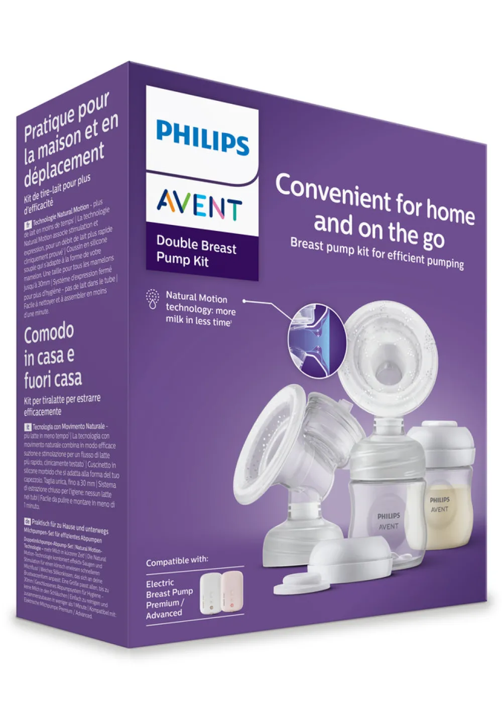 Philips Avent Dobbelt brystpumpesæt- Brystpumper