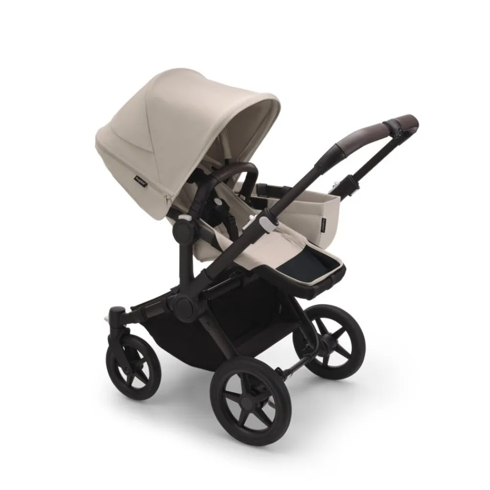 Bugaboo Donkey 5 Mono complete - desert taupe/black stel- Søskende/Tvillingevogne|Kombivogne Med Ergonomiske Sæder