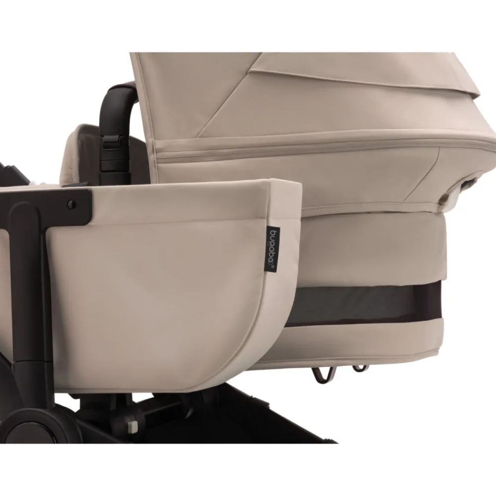 Bugaboo Donkey 5 Mono complete - desert taupe/black stel- Søskende/Tvillingevogne|Kombivogne Med Ergonomiske Sæder
