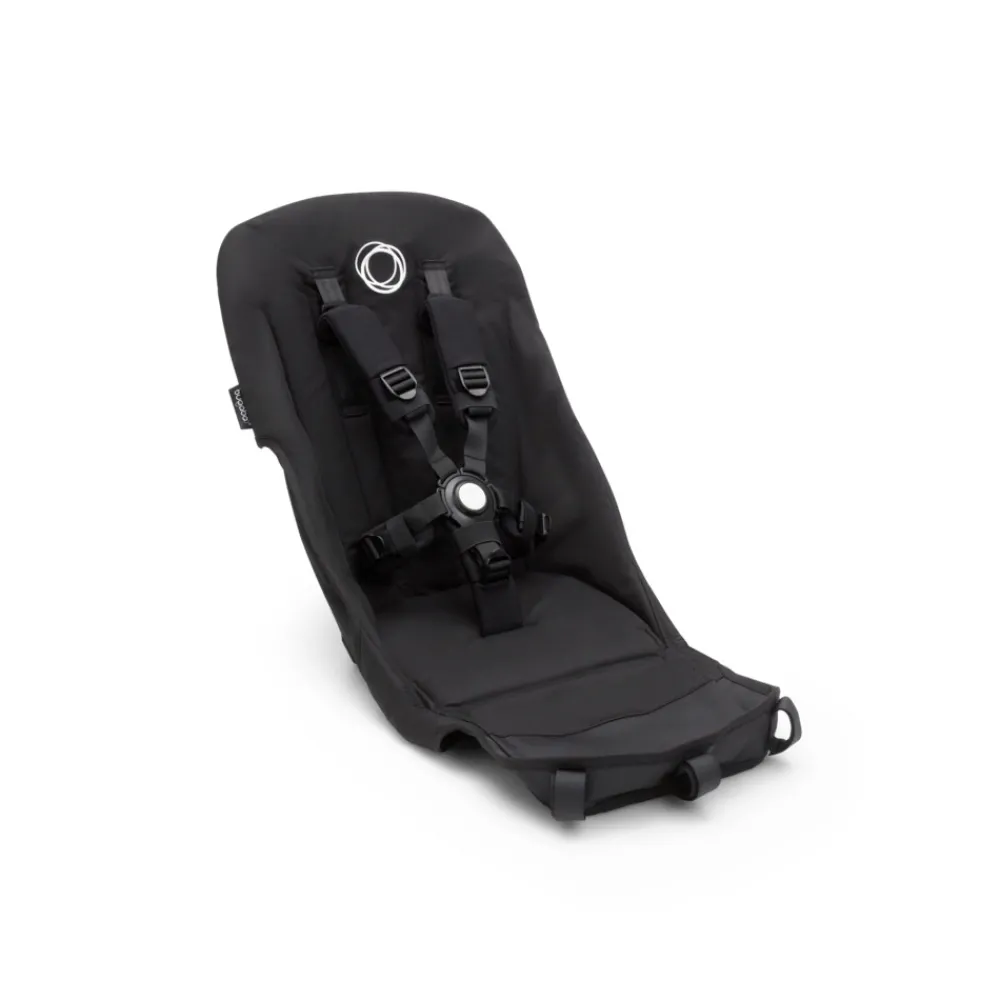 Bugaboo Donkey 5 mono complete - midnight black/black stel- Søskende/Tvillingevogne|Kombivogne Med Ergonomiske Sæder