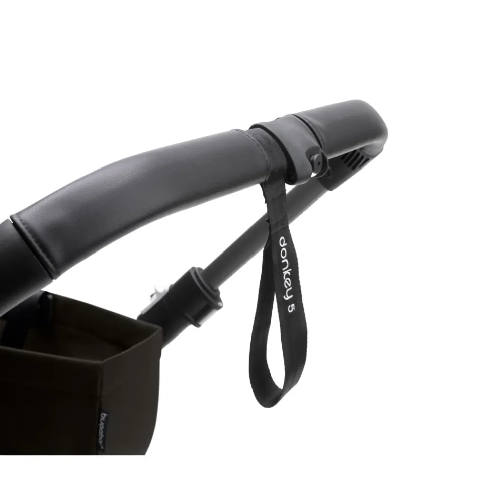 Bugaboo Donkey 5 mono complete - midnight black/black stel- Søskende/Tvillingevogne|Kombivogne Med Ergonomiske Sæder