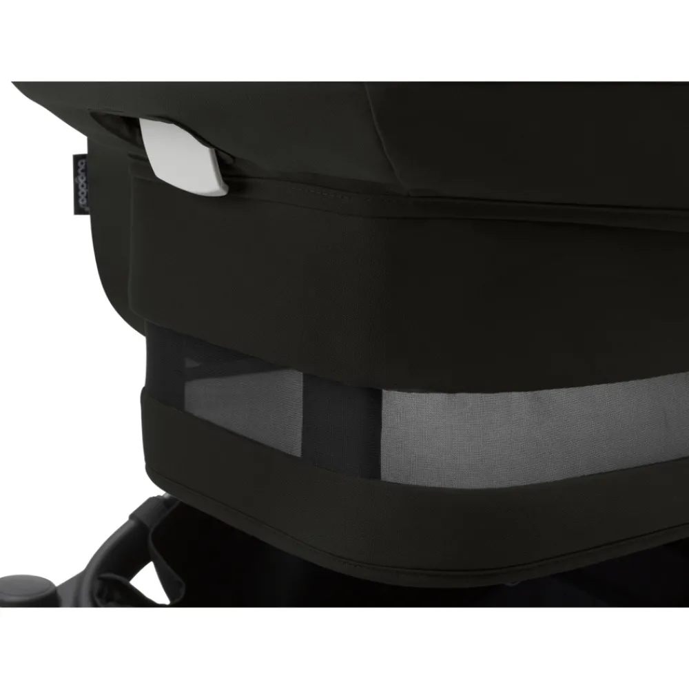 Bugaboo Donkey 5 mono complete - midnight black/black stel- Søskende/Tvillingevogne|Kombivogne Med Ergonomiske Sæder