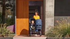 Bugaboo Donkey 5 søskendevogn complete - grey melange/graphite stel- Søskende/Tvillingevogne