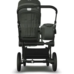 Bugaboo Donkey 5 søskendevogn complete - forest green/black stel- Søskende/Tvillingevogne