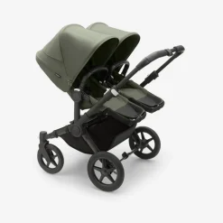 Bugaboo Donkey 5 Twin - forest green- Søskende/Tvillingevogne