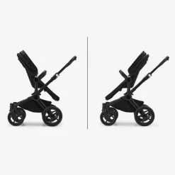 Bugaboo Donkey 5 Twin - midnight black- Søskende/Tvillingevogne