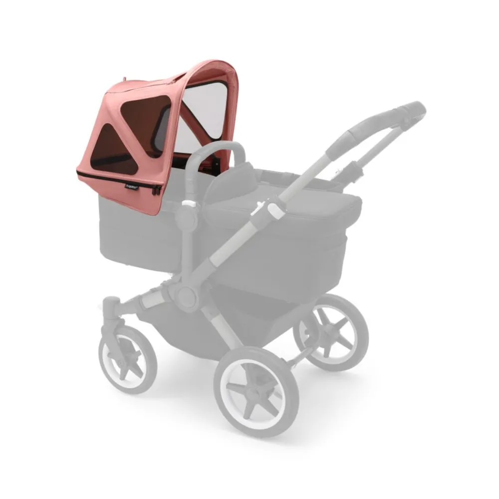 Bugaboo Donkey breezy sun canopy - morning pink- Solskærme & Kalecher