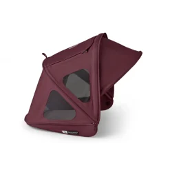 Bugaboo Dragonfly breezy sun canopy - dark cherry- Solskærme & Kalecher