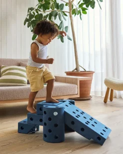 MODU Dreamer Set Deep Blue / Sky Blue- Store Byggesæt|Tumlemøbler