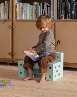 MODU Dreamer Set Ocean Mint / Forest Green- Store Byggesæt|Tumlemøbler