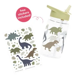 A Little Lovely Company Drikkedunk plast Dino- Madkasser & Drikkedunke