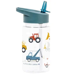 A Little Lovely Company Drink bottle: Vehicles- Madkasser & Drikkedunke