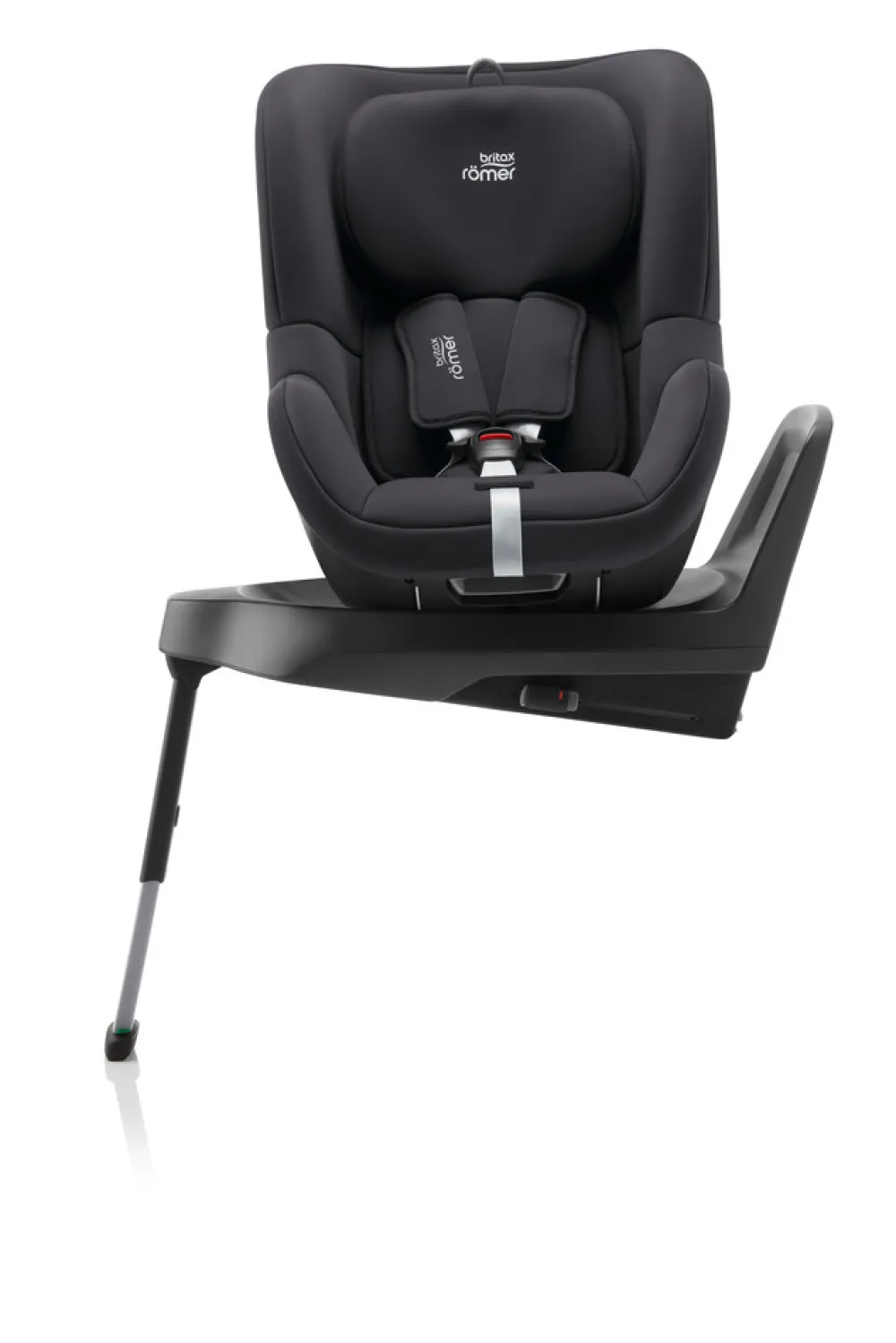 Britax Römer Dualfix M PLUS - midnight grey- Autostole Med Integreret Baser|Autostole 61-105 Cm (3 Mdr.-4 År)