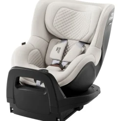 Britax Römer Dualfix Pro M Lux - Soft Taupe- Autostole Med Integreret Baser|Autostole 61-105 Cm (3 Mdr.-4 År)