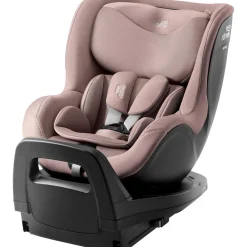Britax Römer Dualfix Pro M Style - Dusty rose- Autostole Med Integreret Baser|Autostole 61-105 Cm (3 Mdr.-4 År)