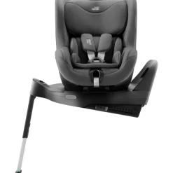 Britax Römer Dualfix Pro M Style - Mineral grey- Autostole Med Integreret Baser|Autostole 61-105 Cm (3 Mdr.-4 År)