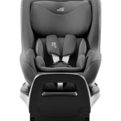 Britax Römer Dualfix Pro M Style - Mineral grey- Autostole Med Integreret Baser|Autostole 61-105 Cm (3 Mdr.-4 År)