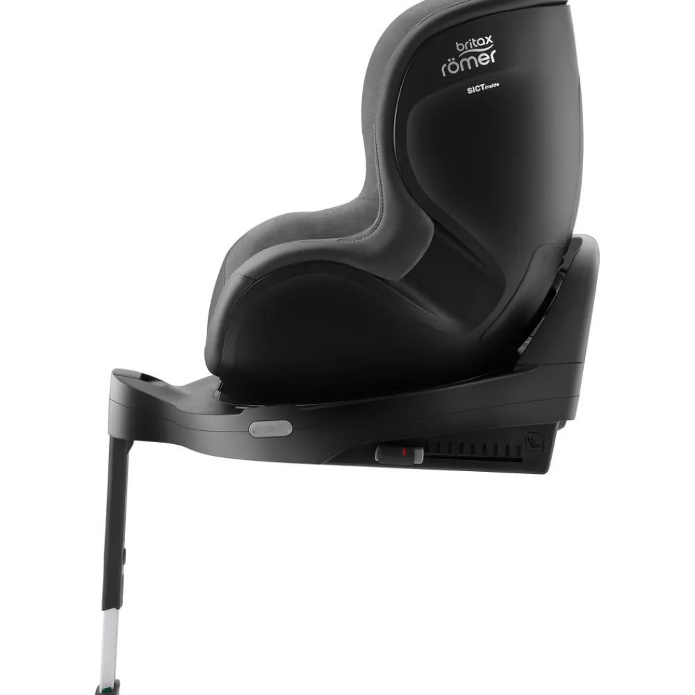 Britax Römer Dualfix Pro M Style - Mineral grey- Autostole Med Integreret Baser|Autostole 61-105 Cm (3 Mdr.-4 År)