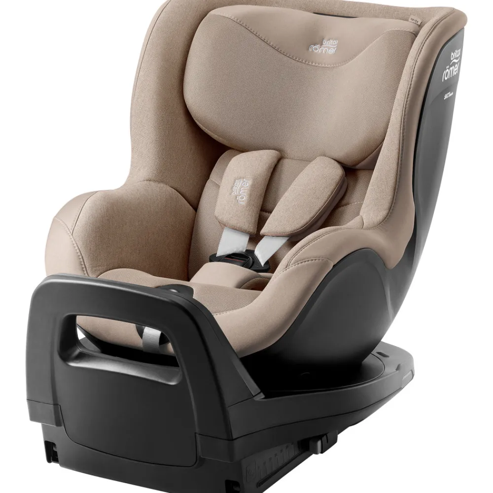 Britax Römer Dualfix Pro M Style - Teak- Autostole Med Integreret Baser|Autostole 61-105 Cm (3 Mdr.-4 År)