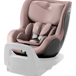 Britax Römer Dualfix 5Z Style - Dusty Rose- Autostole 61-105 Cm (3 Mdr.-4 År)