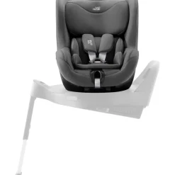 Britax Römer Dualfix 5Z Style - Mineral Grey- Autostole 61-105 Cm (3 Mdr.-4 År)