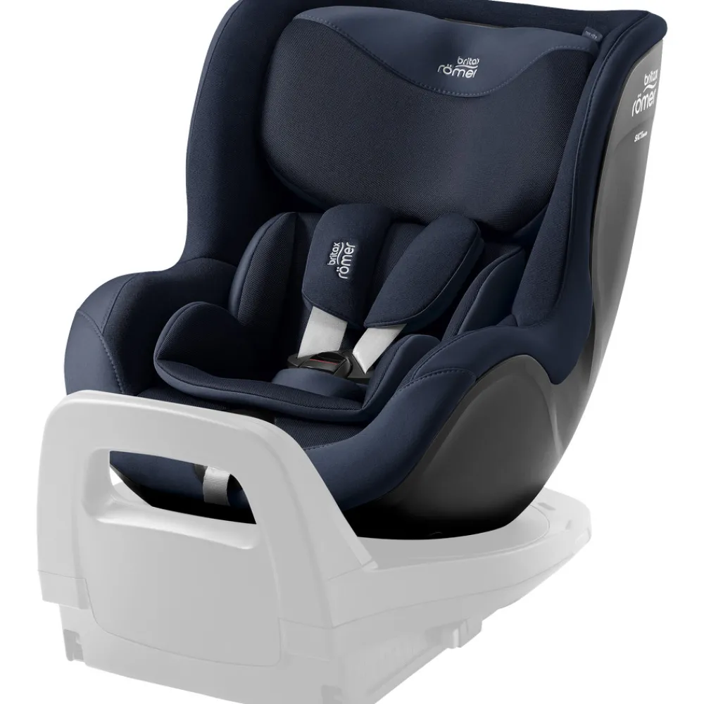 Britax Römer Dualfix 5Z Style - Night Blue- Autostole 61-105 Cm (3 Mdr.-4 År)