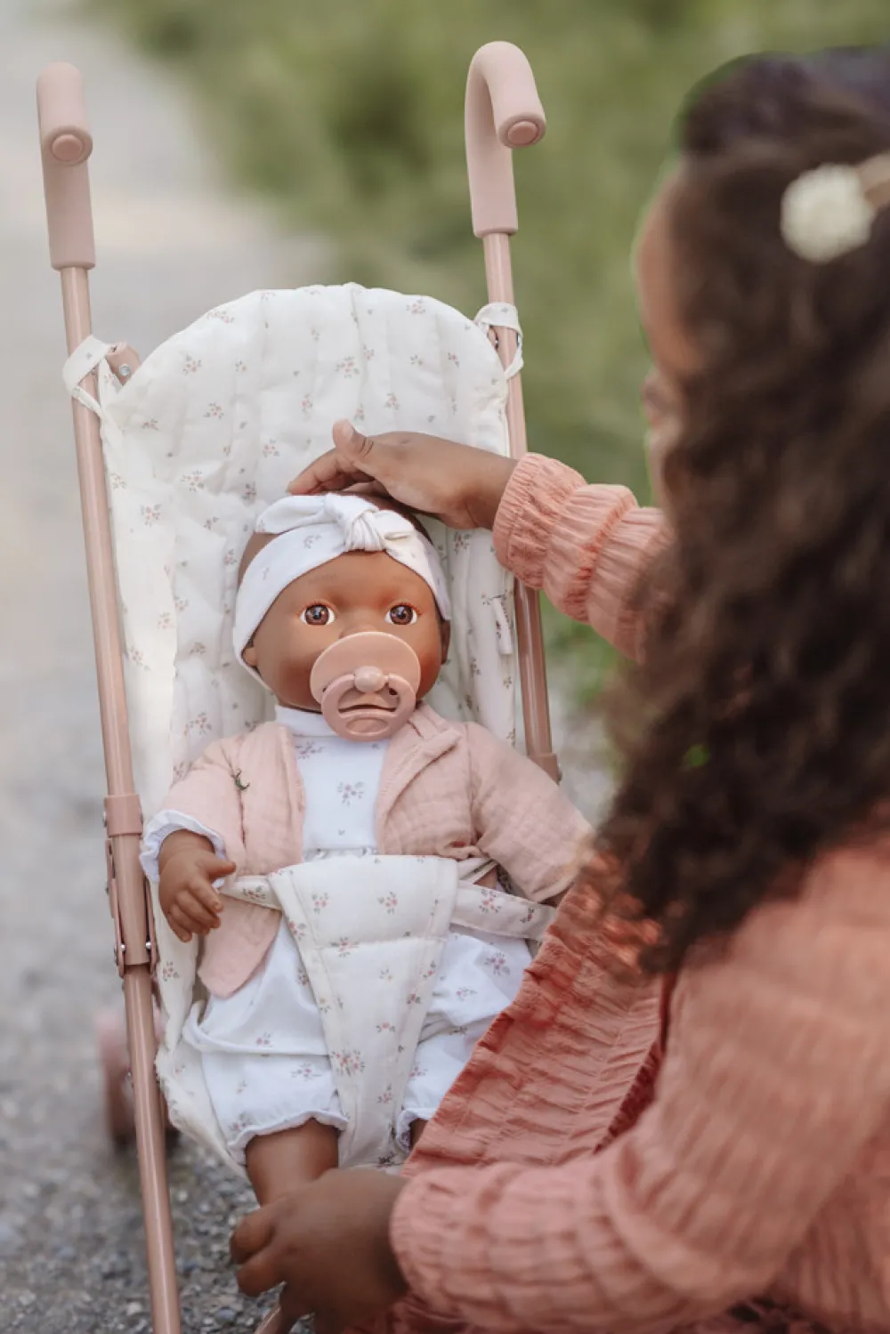 Little Dutch Dukkeklapvogn metal- Dukkevogne & Senge